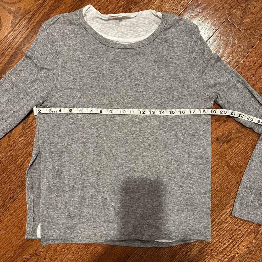 Olivaceous Double Layer Illusion Sweater